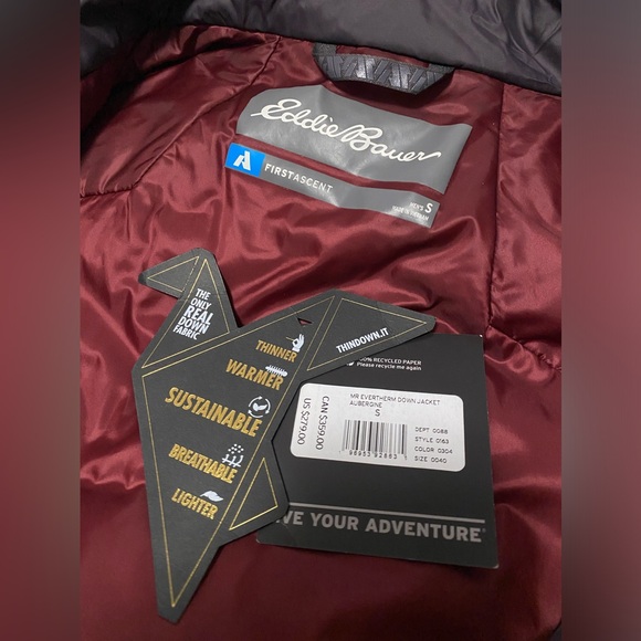 Eddie Bauer Men's EverTherm Down Jacket - Picture 6 of 6